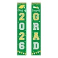 thumbnail image 2 of EGNMCR Home Decor, Room Decor 2026 Graduation Porch Banners Congrats Grad Door Decorations Class Of 2026 Hanging Signs For Graduation Party Front Door Decor 71x12in 2Pack Polyester Couplets, 2 of 6