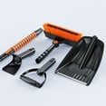 thumbnail image 4 of Snow Scraper for Car, Snow Brush for Car, Snow Shovel for Car, 5-in-1 Snow Removal Kit Ice Scraper with Telescopic Brush Emergency Shovel Ice Scraper with Handle and 180° Rotating Brush Head, 4 of 9