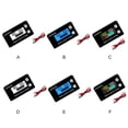 thumbnail image 2 of Matsuzay Indicador de capacidad de batería de litio pantalla LCD voltímetro azul DC 8V-100V indicador de capacidad Accesorios para electrodomésticos vistoso, 2 of 6