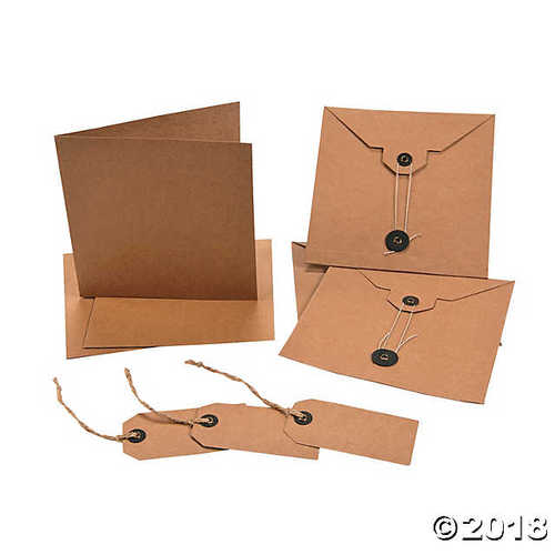 Kraft Paper Card Kits
