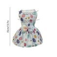 thumbnail image 3 of Meggemo Size L Easter Puppy Clothes Egg Bunny Themed Pet Summer Outfit Cute Soft Fabric Costume For Medium Large Dogs Festive Holiday Pet Decor, 3 of 6