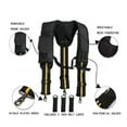 thumbnail image 2 of Transemion Black Y-Shape Tool Belt Suspender Multi-pocket Adjustable Strap For Heavy Duty Work Tool Belts, 2 of 6