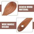 thumbnail image 6 of 4 Count Wellness Acacia Wood Salad Spoon Serving Scoop Yogurt Wooden Spoons for Hand-Pulled Noodle, 6 of 6