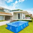 thumbnail image 7 of Luniquz Rectangular Pool Ground Cloth mat Waterproof PE Above Ground Swimming Pool Floor mat Tarpaulin Sun-Proof Tarp for Painting, Camping Tarp, 7 of 7