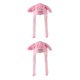 thumbnail image 2 of Qarigey Funny Plush Piggy Hat Pig Ears  The Movable Paws Up Popping Pressing 2piezas Rosa, 2 of 4