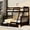 Espresso, variant on Space-Efficient Bunk Bed | Fits Spontaneous Sleepover Guests and Stores Bedding | Has a Clean and Elegant Silhouette