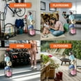 thumbnail image 4 of Vertical Ball Storage Rack, Wall-Mounted Garage Sports Equipment Organizer, Soccer Ball, Volley Ball, Football, and Basketball Holder, Space-Saving Vertical Ball Rack for Garage, Gym, or Playroom, 4 of 7