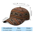 thumbnail image 5 of Hippie Retro Baseball Cap - Adjustable Unisex Outdoor Hat, 5 of 7