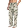 thumbnail image 6 of Hirioo Halloween Cactus for Men's PJ Pajama Pants Sleep Pants Men's Home Trousers with Pockets,S-3XL-Small, 6 of 6