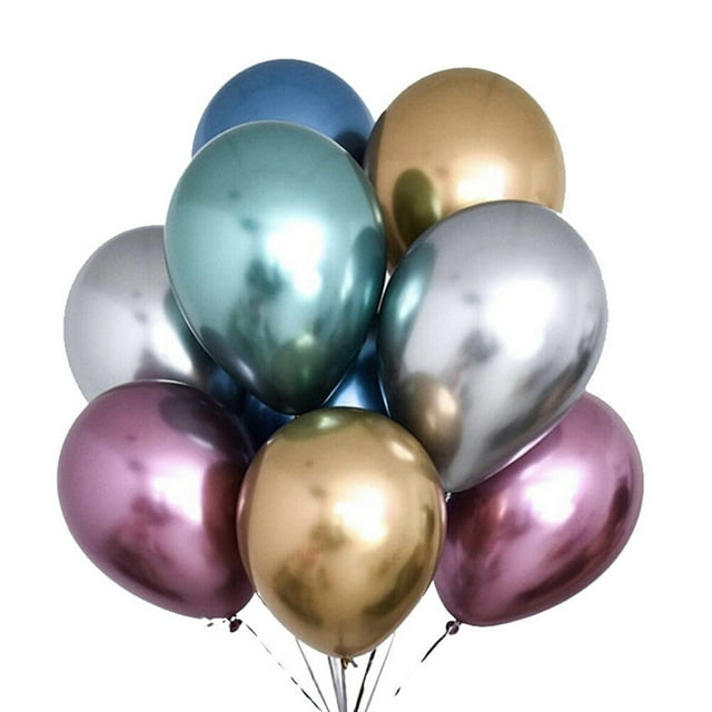 BESTYASH 50Ud Globos De Látex Rosa Metálico Para De Fiesta Y Eventos Festivos