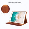 thumbnail image 5 of Allytech iPad 8th Gen 2020 Case 10.2 Inch, iPad 7th Gen 2019 Case, PU Leather Slim Fit Multi Angle Stand Smart Cover Auto Sleep Wake Shockproof Folio Flip Pencil Holder Case for Apple iPad 10.2",Brown, 5 of 8