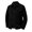 Black, variant on Men's Faux Suede Western Jacket Snap Button Front Spread Collar Long Sleeve Chest Flap Pockets Fall Winter Outerwear