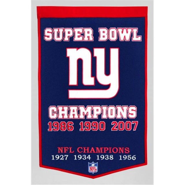 Winning Streak Sports 77065 NY Giants Banner