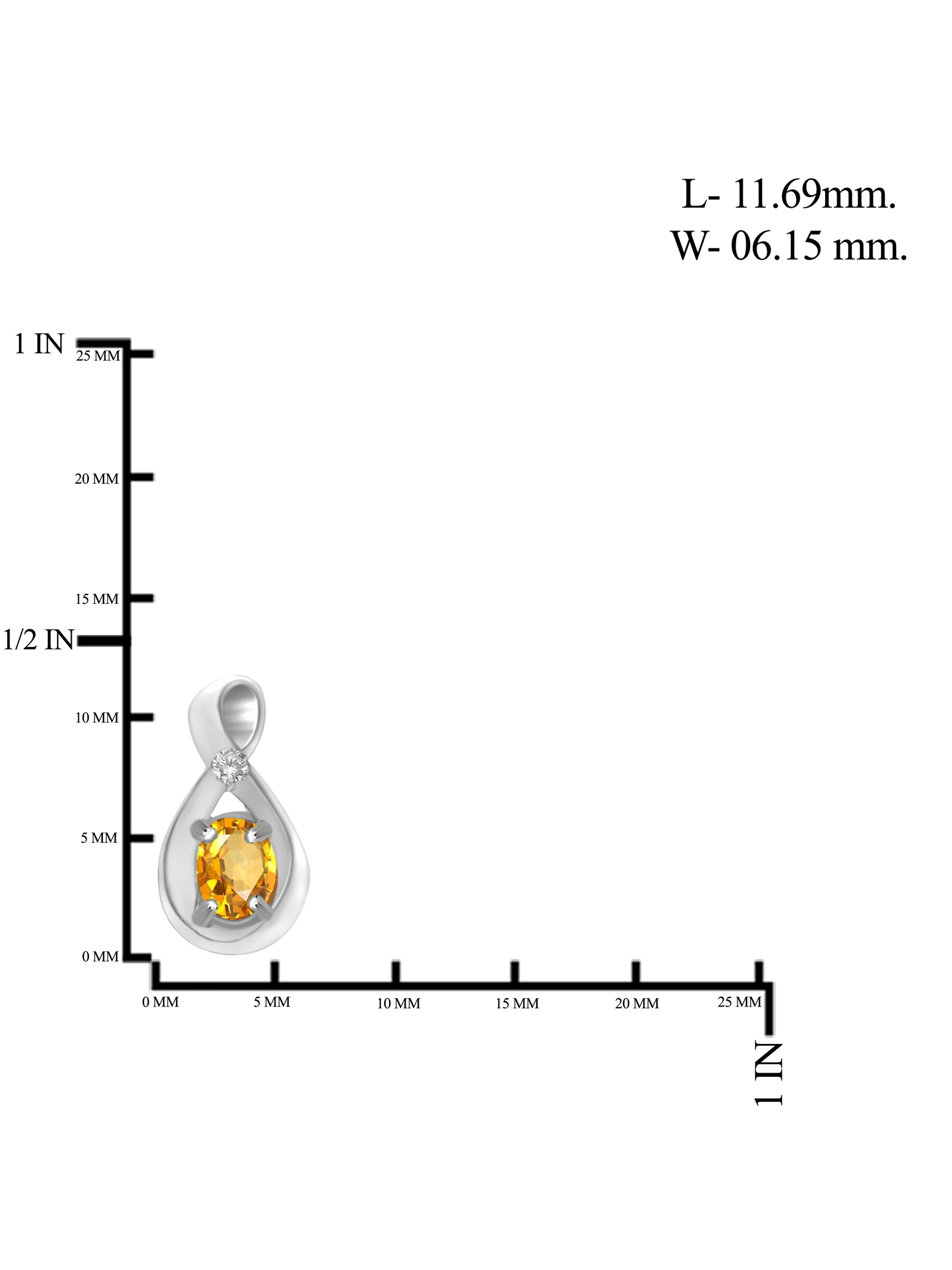 JewelersClub 0.45 CTW Citrine Stud Earrings – Sterling Silver (.925)| Hypoallergenic Studs for Women - Oval Cut Set with Push Backs