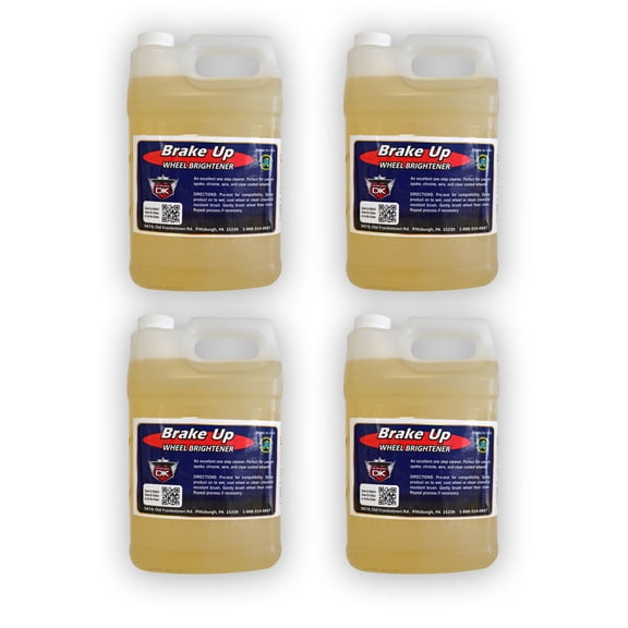 Detail King's Brake Up Wheel Brightener - For Extremely Dirty Wheels 4 Gallons