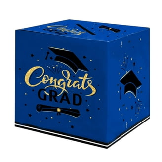 card box for grad party Amazon.com: Gatherfun Graduation Party Decorations Graduation Box  Graduation Card Box for Graduation Gift Graduation Party Favors Decor Party  Supplies Silver : Home & Kitchen main image 0