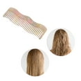 thumbnail image 5 of Unique Bargains 1 Pc Durable Wave Hair Comb Colorful Yellow Acetate Sheet, 5 of 5