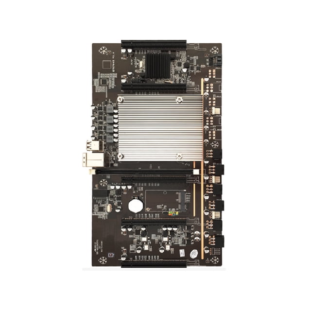 Inteprter Placa base para minería con CPU E5-2620 con línea SATA Hardware de computadora profesional Componentes mejorados Suministros de red Juegos de teclado y mouse para computadora