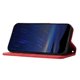 thumbnail image 4 of For Xiaomi 15 Pro Case Wallet Skin-Touch Leather Imprinted Phone Cover - Red, 4 of 5