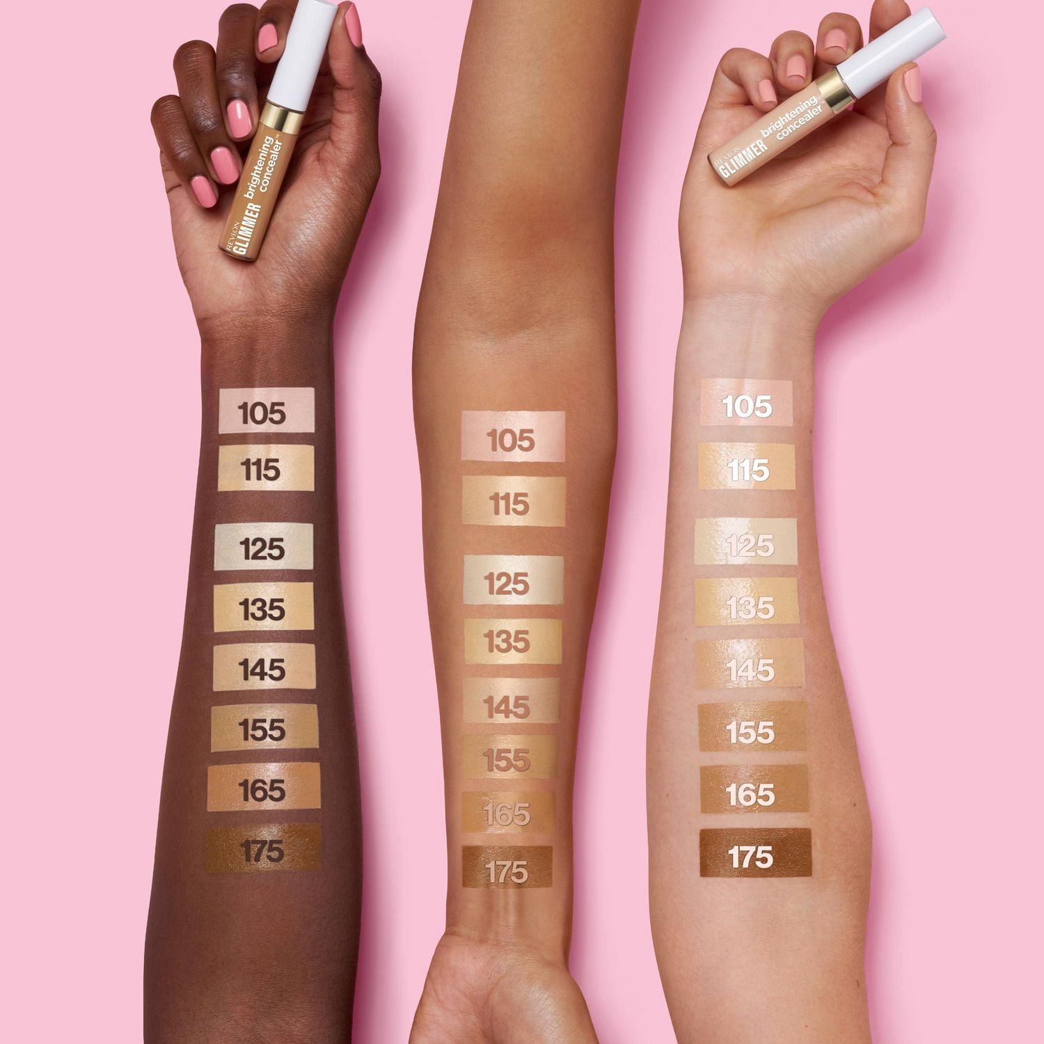 Glimmer Brightening Concealer™, Buildable Coverage