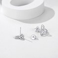 thumbnail image 5 of Silvora Heart Celtic Knot Earrings for Women Sterling Silver Dangle Drop Earrings Irish Jewelry Gift for Valentines Mothers Day, 5 of 8