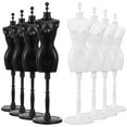 thumbnail image 1 of 8pcs Doll Clothes Mannequin Mini Mannequin Stands Doll Mannequin for Clothes, 1 of 4