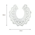thumbnail image 6 of Hesroicy Collar Applique Hollow Out Tear-resistant No Deform Breathable Washable DIY Detachable 3D Effect Lace Corsage for Sewing Shop, 6 of 8