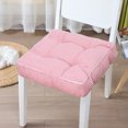thumbnail image 7 of ZZkhGO Thick Square Seat Cushion, High Back Chair Pillow Pad, Soft Floor Butt Pad for Chairs Stools Sofa, 7 of 7