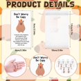 thumbnail image 3 of 25 Sets Inspirational Gifts Emotional Support Positive Capybara Resin Keychains Positive Affirmation Cards Thank You Gift Motivational Christmas Appreciation Gifts for Employee Teacher Coworker Staff, 3 of 6