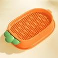 thumbnail image 6 of Carrot Shape Cat Grass Planter - Layered Design, Hollow Grid - Large-capacity Chassis - Double-layer Soil-free Hydroponics, 6 of 8