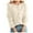 A-Beige125, variant on Womens Cardigans Classic Plain Long Sleeve Crew Neck Button Front Open Knitwear Spring Autumn Cardigan Sweater