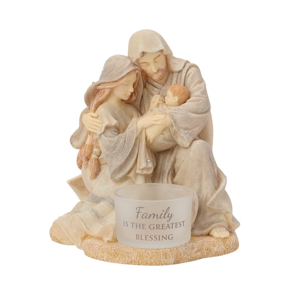 Enesco Foundations Greatest Blessing Christmas Nativity Decorative Resin Figurine 5.5in H
