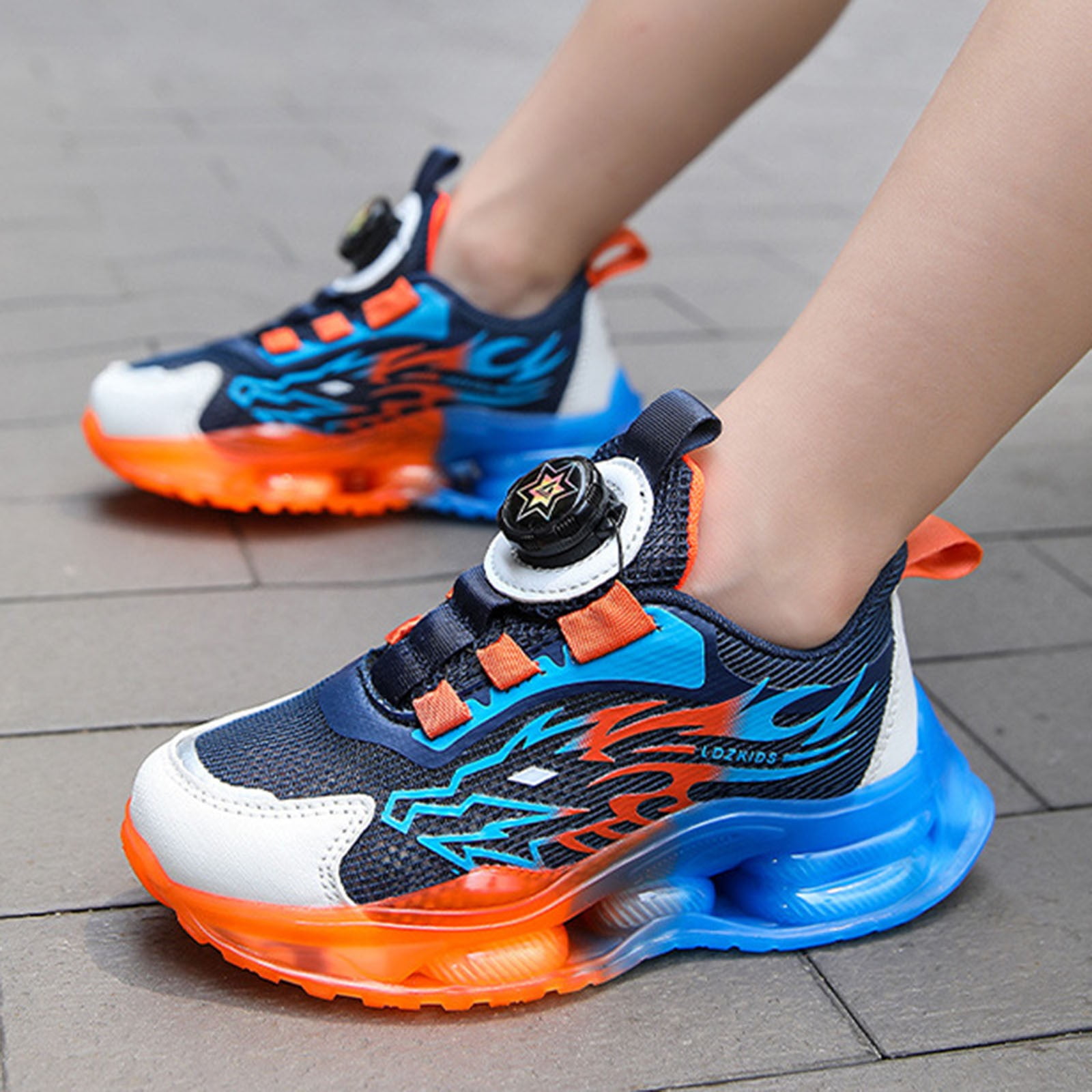 Kids shoes orange deals