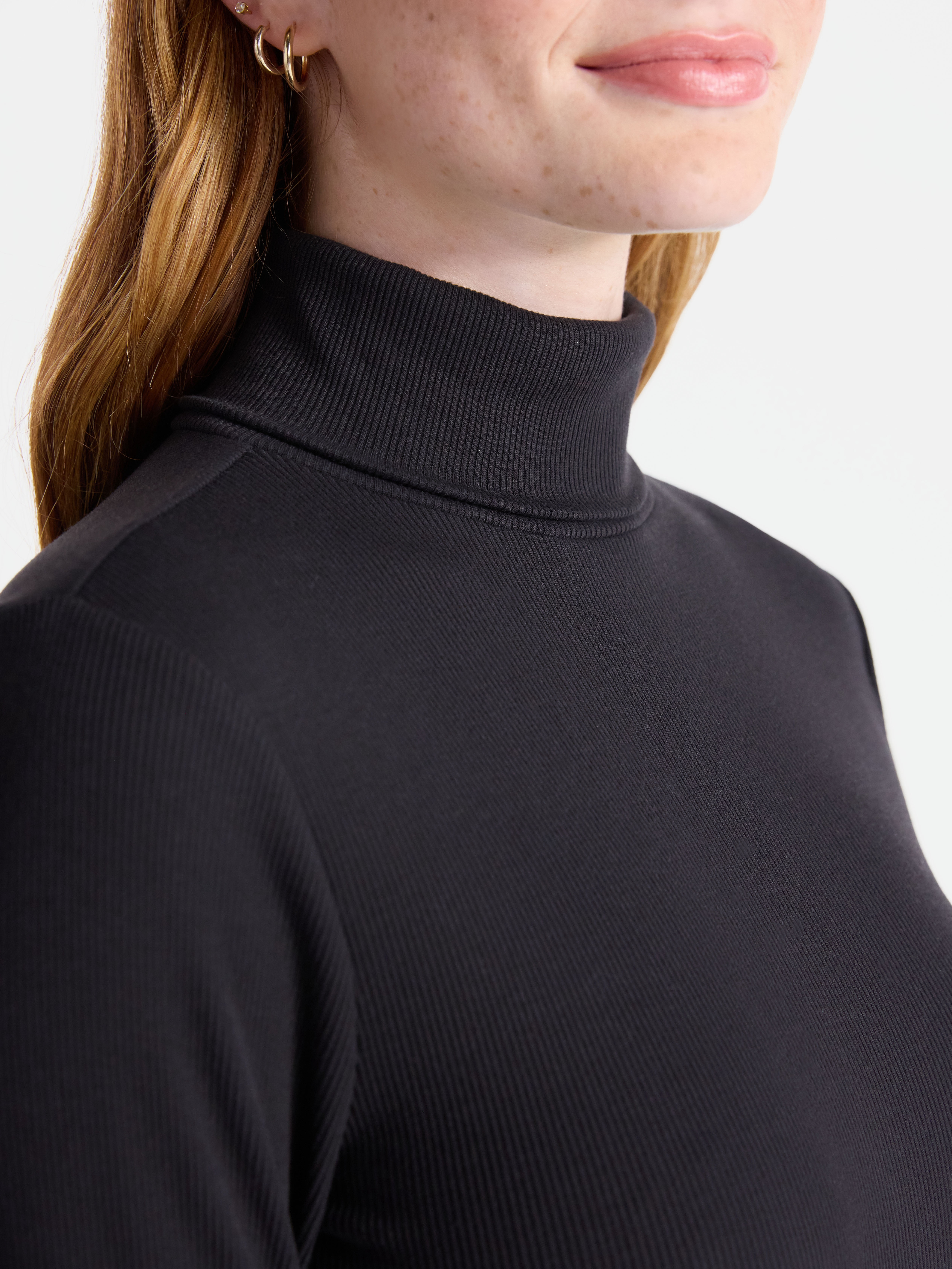 No Boundaries Turtle Neck Mini Dress, Women’s