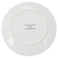 thumbnail image 3 of Modern Southern Home Capri 6 Piece 9 Inch Stoneware Embossed Dessert Plate Set in White, 3 of 5