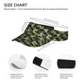 thumbnail image 4 of Xecao Camouflage Dinosaur for Adult Sun Cap offers versatile sun protection with adjustable Velcro for a secure fit., 4 of 8