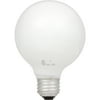Great Value Globe Light Bulb, Dimmable, Frosted Bulb, 25W, 3 Count