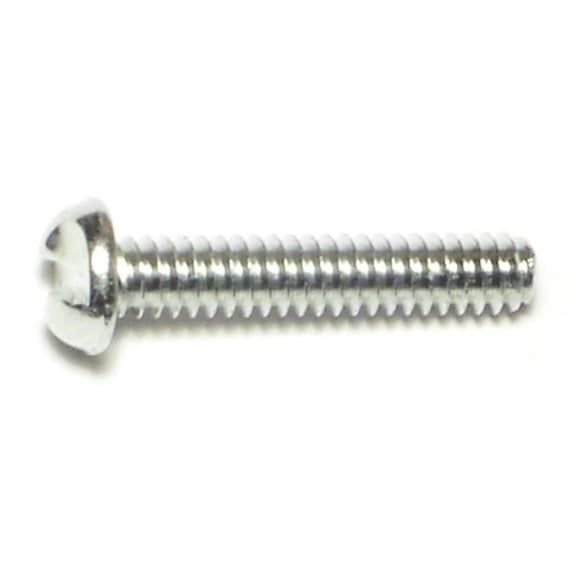 #10-24 x 1" Zinc Slotted One-Way Round Head Screws (32 pcs.)