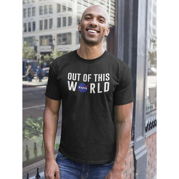 NASA Out Of This World 1958 Men T-Shirt, Male Large