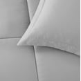 thumbnail image 4 of American Home Collection Comforter Set - Extra Soft Microfiber - 3 Piece Comforter and Pillow Shams Set - Full/Queen, Grey, 4 of 8