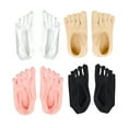 thumbnail image 1 of unbranded 4Pares Calcetines Cinco Reutilizables Antideslizantes Colores, 1 of 8