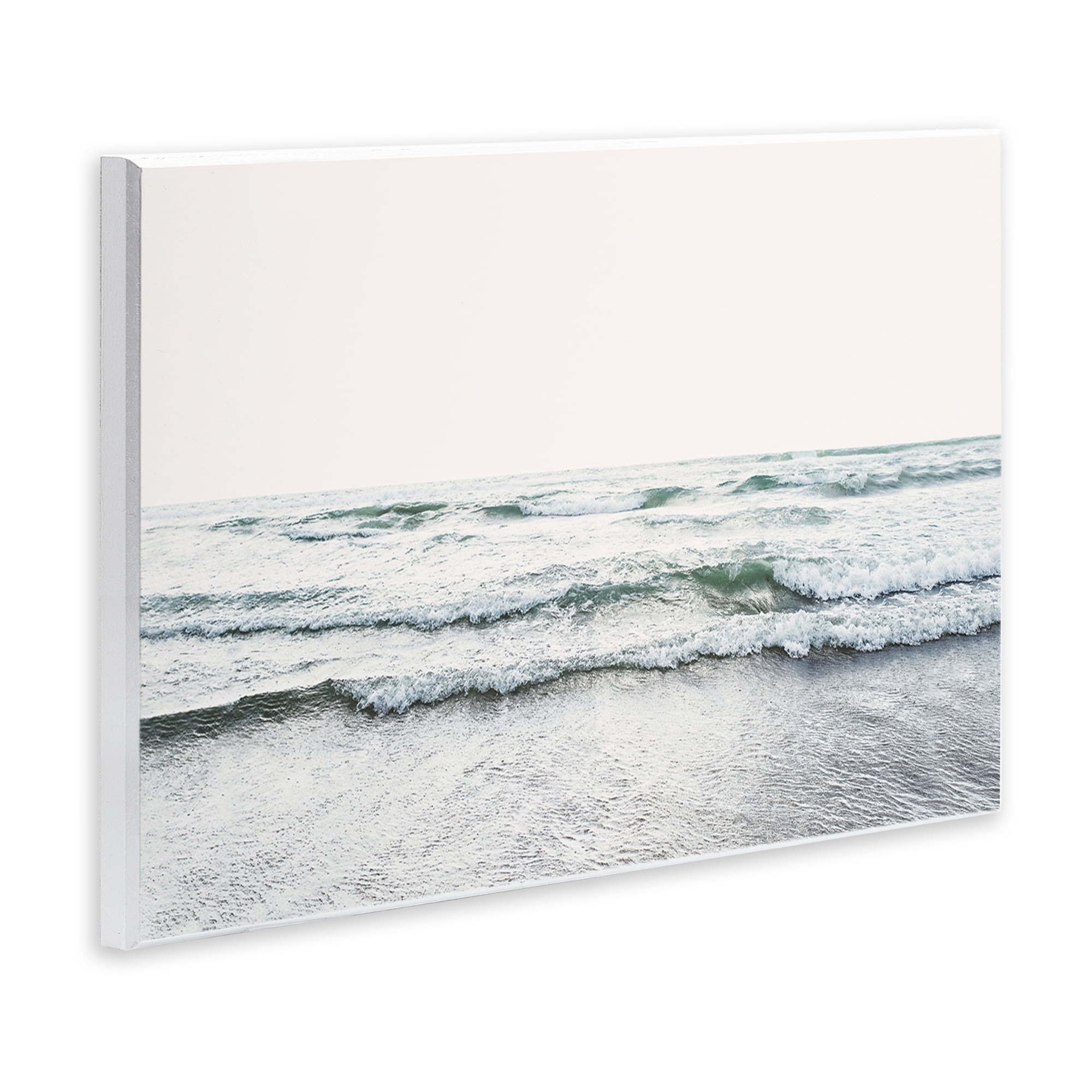 Stupell Industries Rolling Tide Waves Nautical & Beach Photography Unframed Art Print Wall Art, 19 x 13