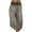 Khaki, variant on Aoochasliy Womens Pants Ladies Printed Band Width Loose Leg Pants Casual Pants