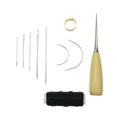 thumbnail image 2 of 1 Unidad Punzón Herramientas Artesanales de material cuero Tapicería de Bricolaje Manualidades Arte mayimx Artesanía de costura de costura a mano, 2 of 7