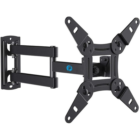 Pipishell Soporte de montaje en pared para monitor de TV de movimiento completo, rotación de extensión de inclinación giratoria para Echo Show 21/15 y la mayoría de televisores y monitores de pantalla