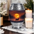 thumbnail image 6 of MUKTIVE Deer Cremation Urns for Adult Ashes Women - Large Burial Urns for Adult Male - Decorative Funeral Urn for Mother - Memorial Urn for Ashes for Men & Female - 10 Inch, 6 of 7