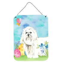 Easter Eggs Maltese Wall or Door Hanging Prints