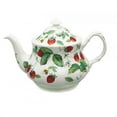 thumbnail image 2 of Roy Kirkham ER3102 Roy Kirkham Teapot - Alpine Strawberry, Bone China Ceramic Made in England, 2 of 2