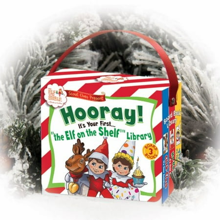 Hooray! It's Your First, The Elf on the Shelf Library Board Book (Set of 3)