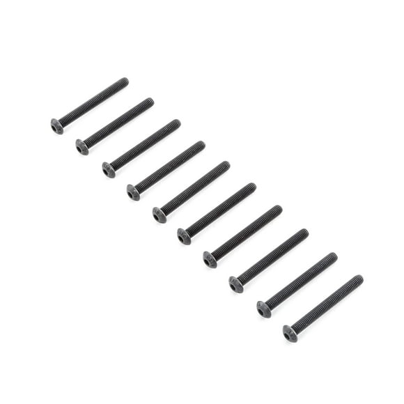 Team Losi Racing Button Head Screws, M5x45mm (10)
